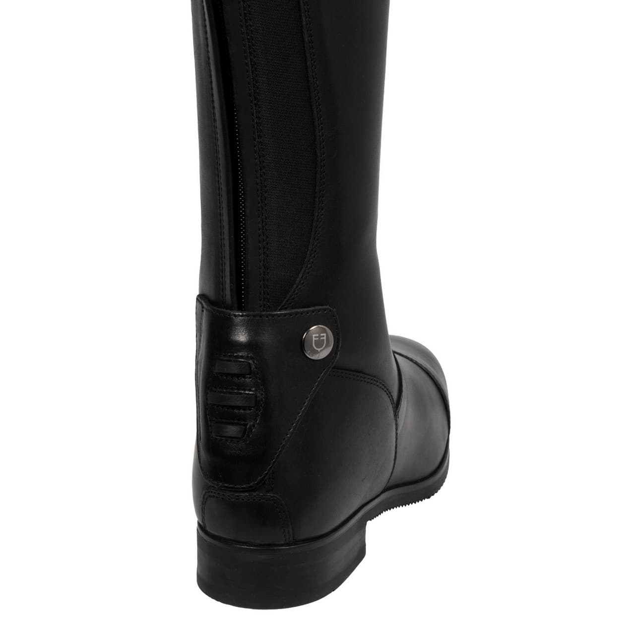 Stivali Neptune unisex in pelle con zip posteriore, vista 5
