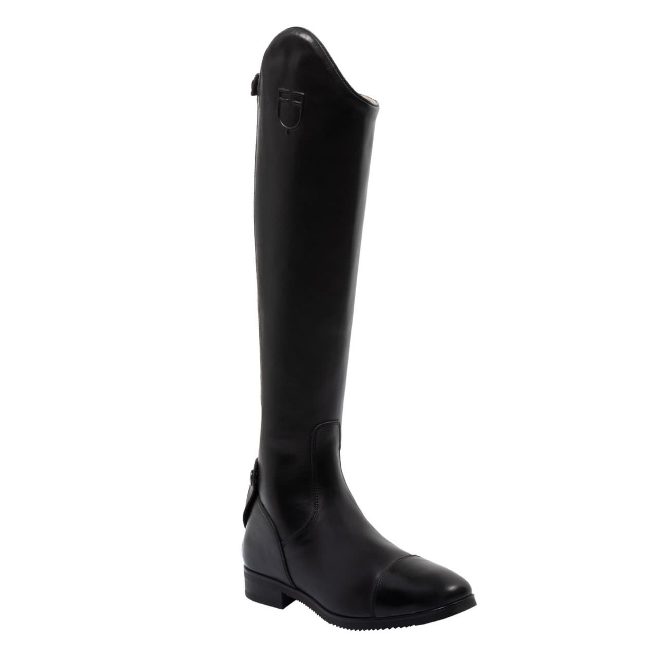 Stivali Neptune unisex in pelle con zip posteriore, vista 8