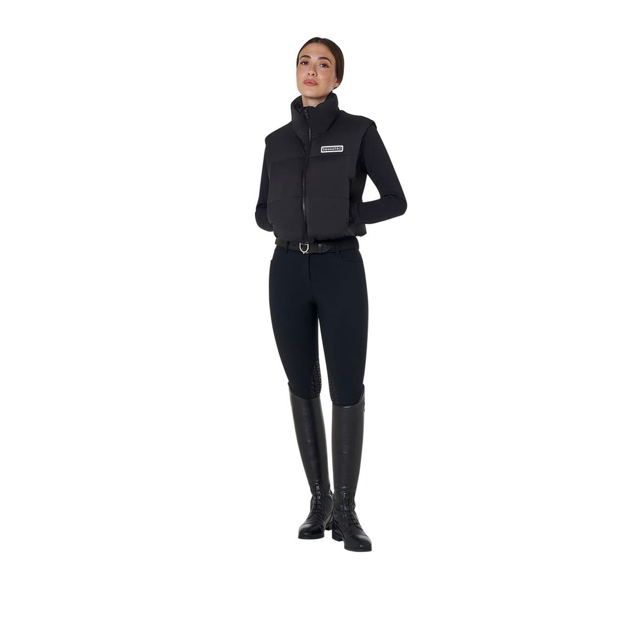 Smanicato donna corto con zip, vista 5