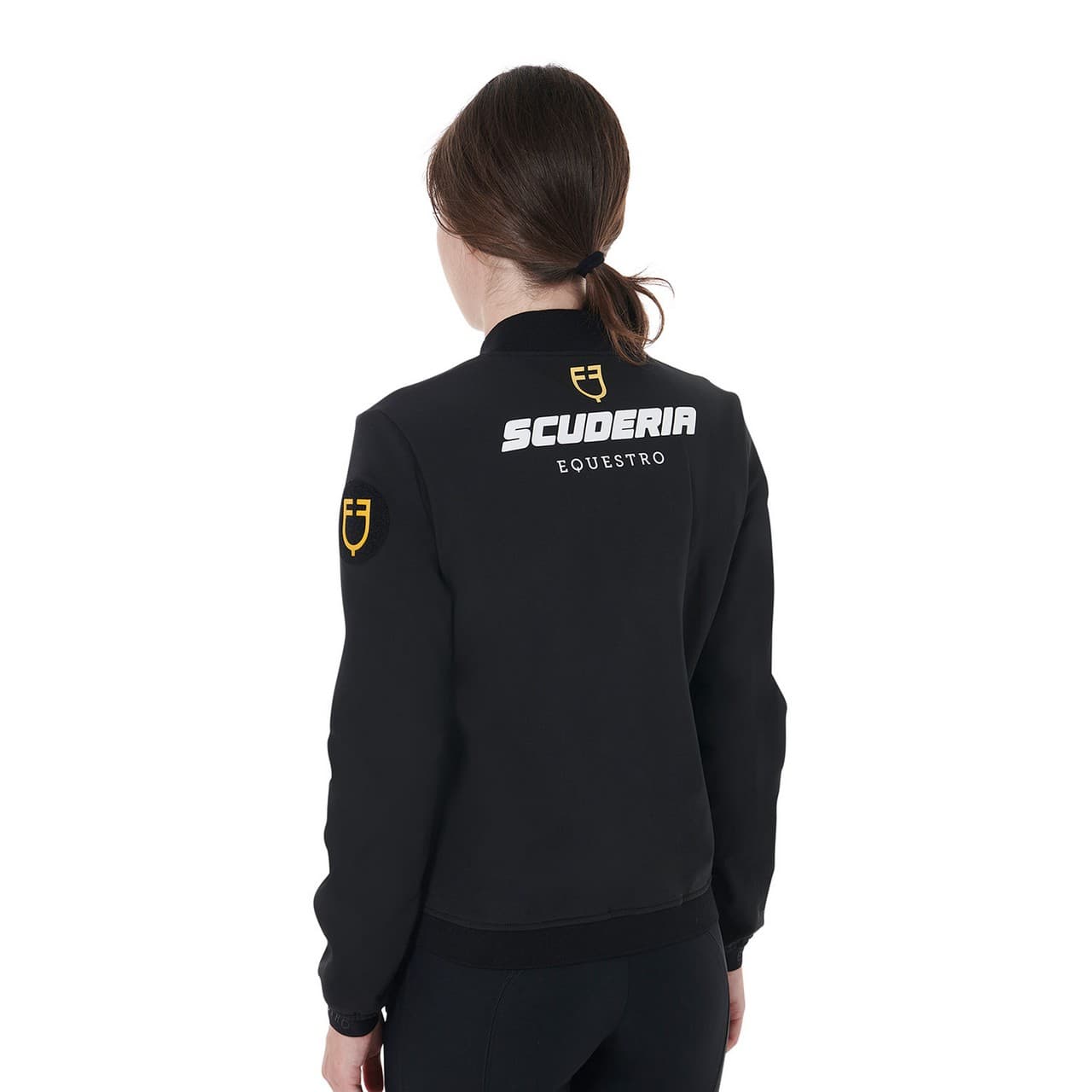 Bomber donna tessuto tecnico Scuderia Equestro, vista 2