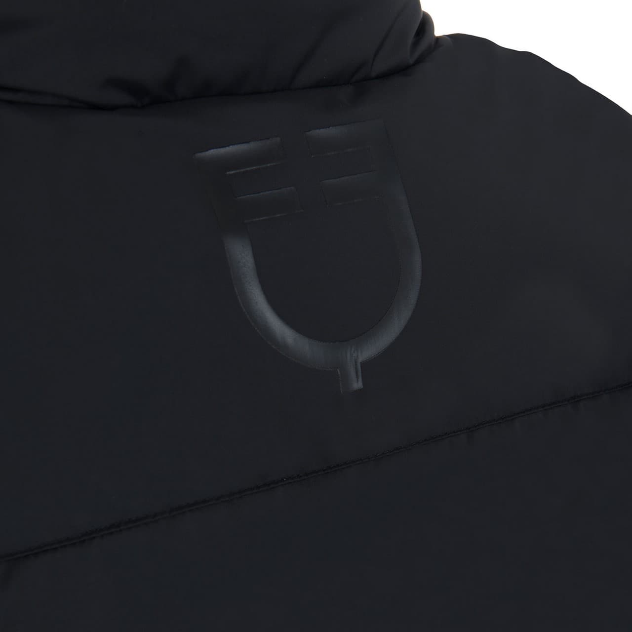 Piumino donna corta in tessuto elasticizzato, vista 4
