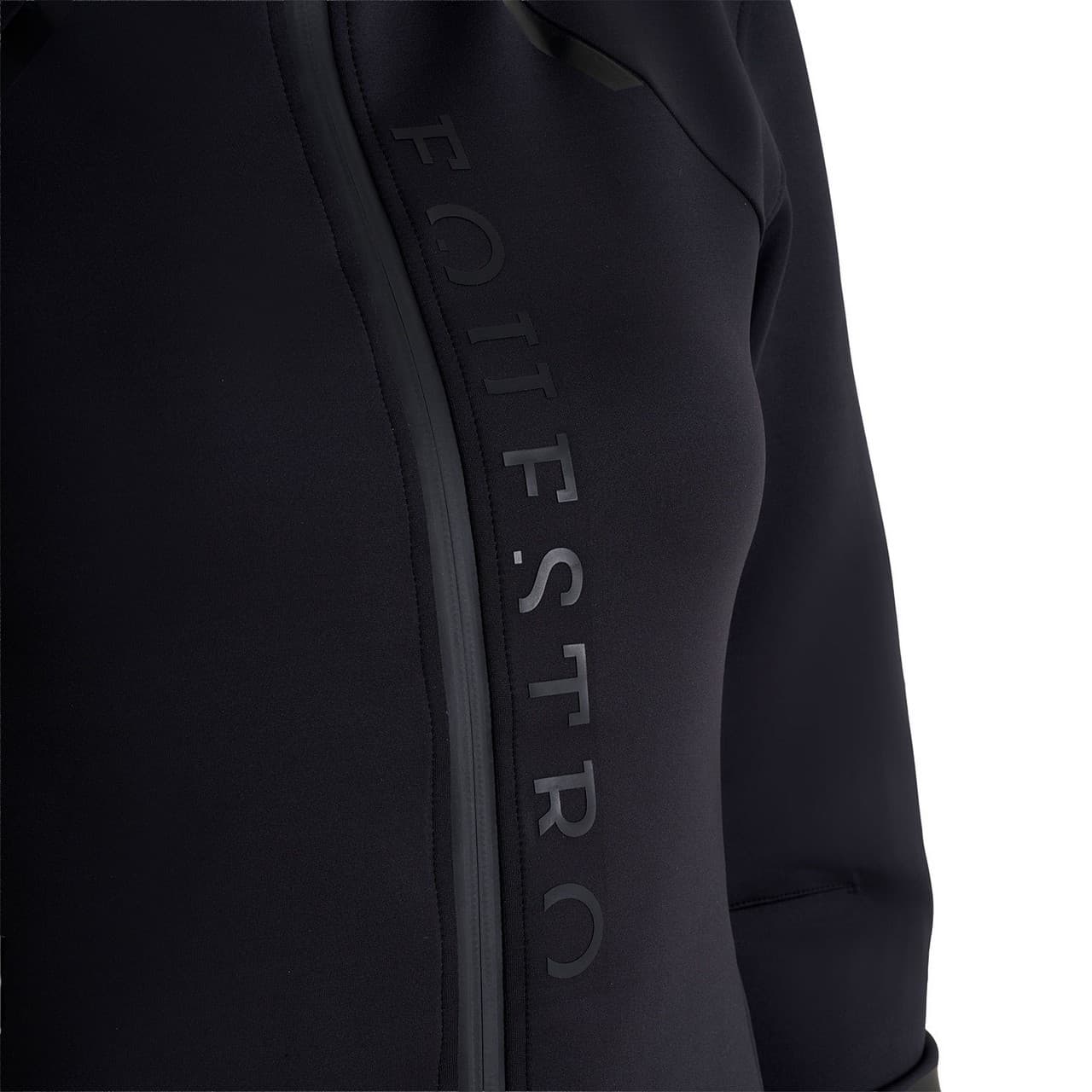 Felpa tecnica da donna in jersey con zip, vista 3