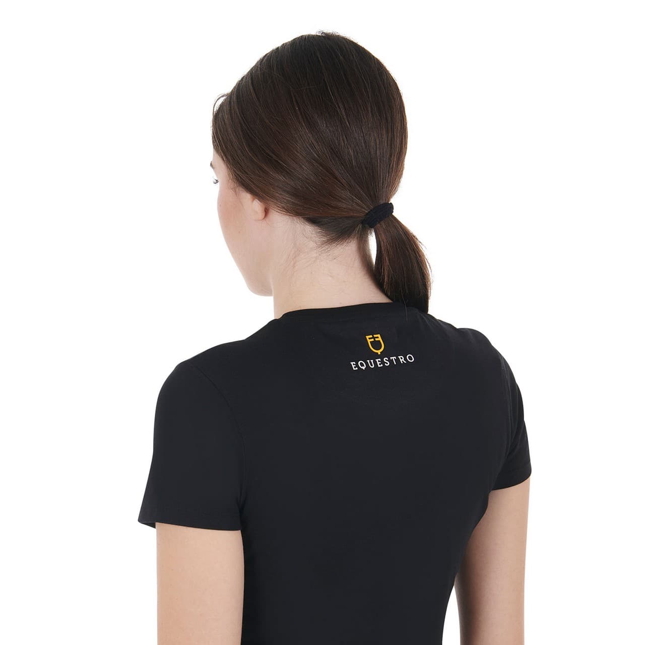 T-shirt da donna in cotone Ready to Jump, vista 3