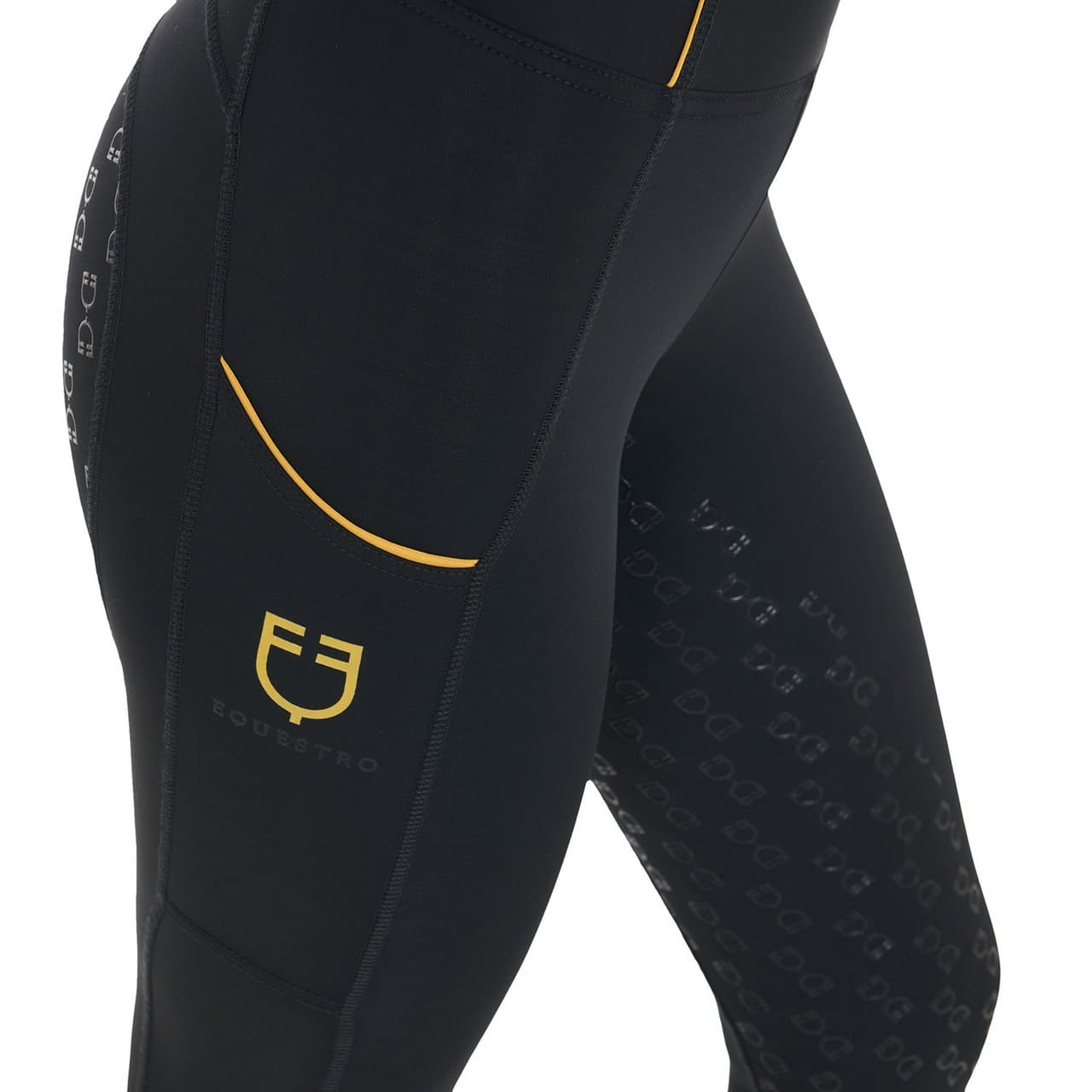 Leggings Equestro da donna con fodera in pile, vista 4