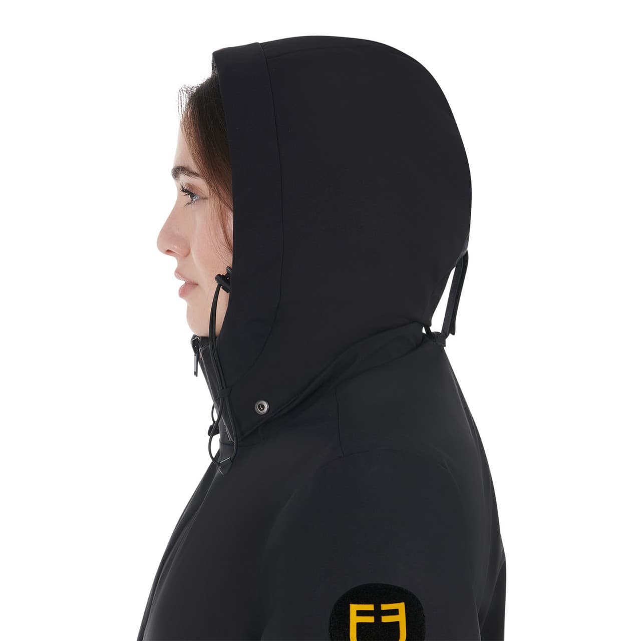 Piumino da donna idrorepellente e antivento, vista 3