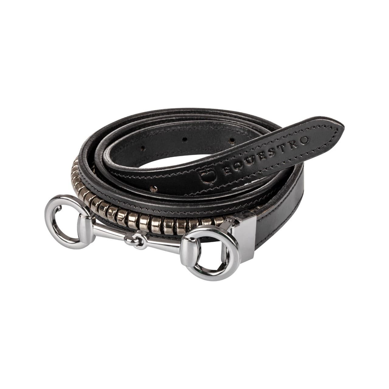 Cintura donna con clincher e fibbia filetto, vista 1