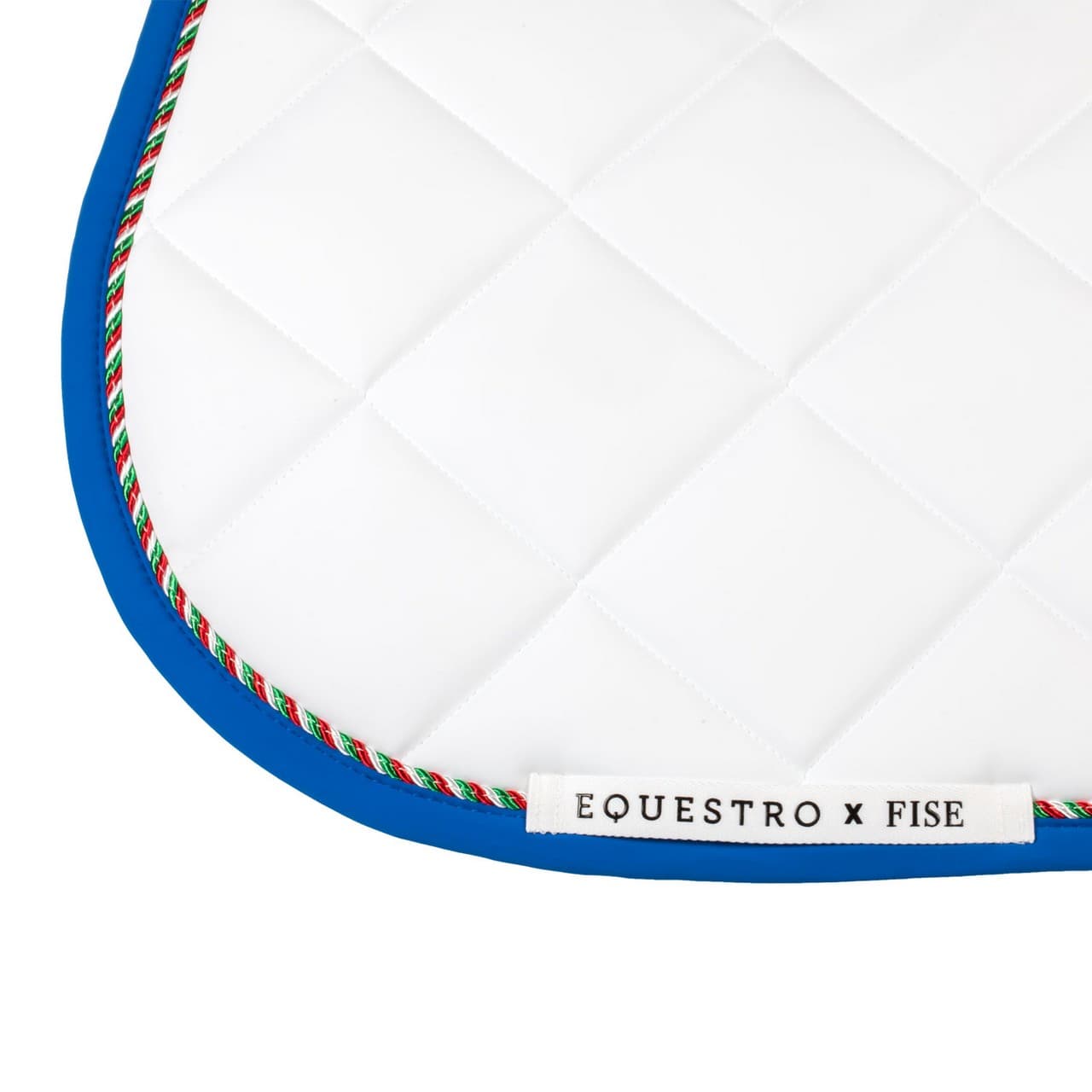 Sottosella salto piping tricolore Equestro X FISE, vista 4