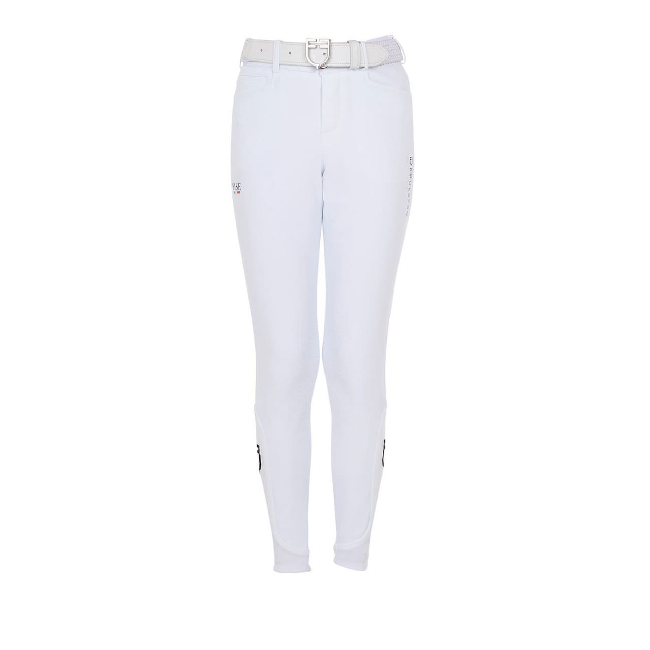 Pantaloni unisex bambini grip ginocchio Equestro X FISE, vista 1