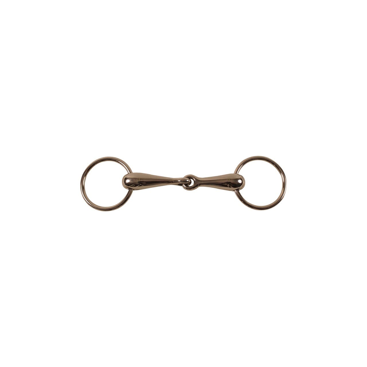 Filetto pony ad anelli, inox pieno, vista 1