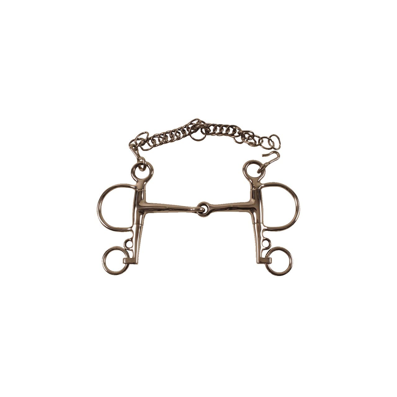 Pelham pieno inox, aste corte, vista 1