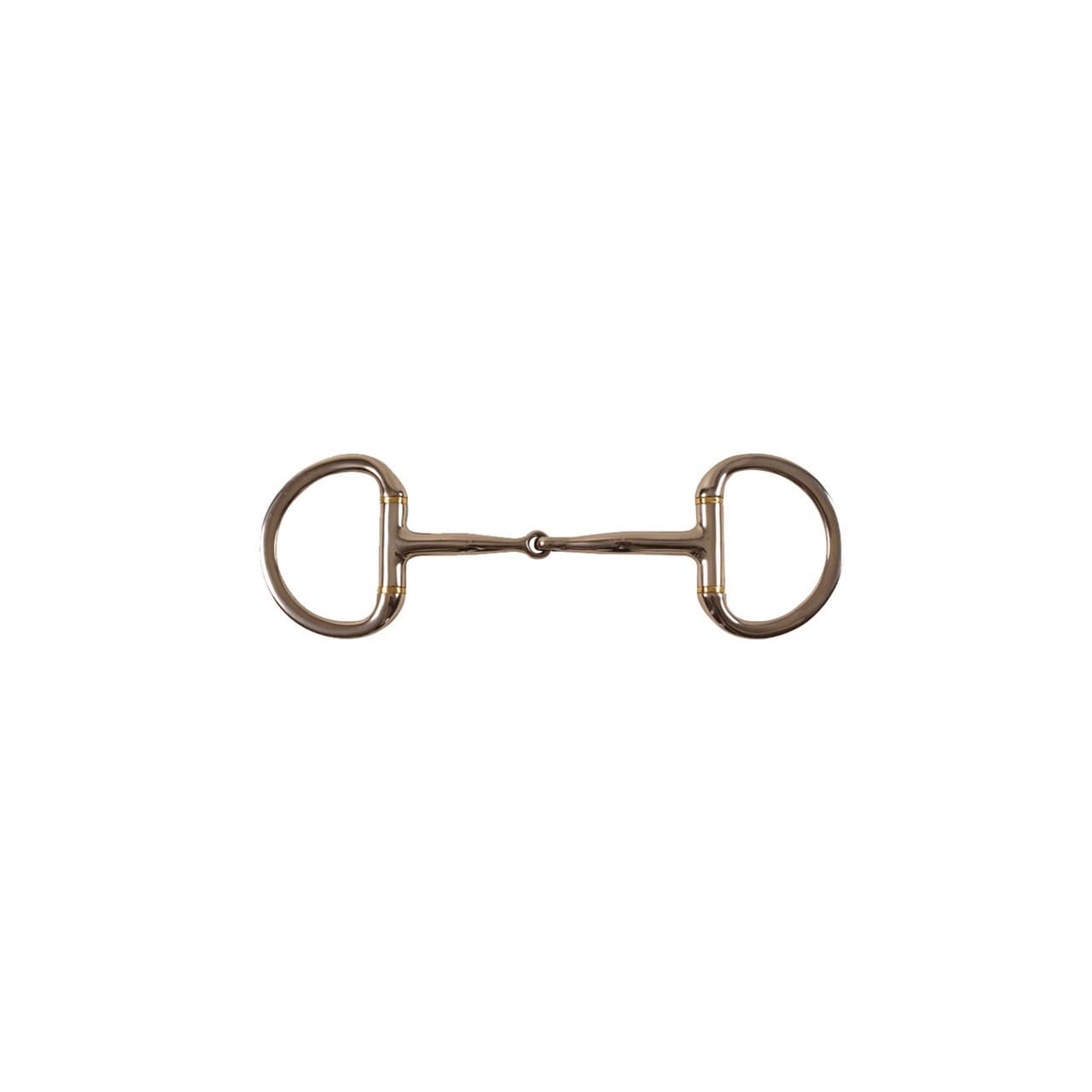 Filetto western a D inox, anelli schiacciati, vista 1