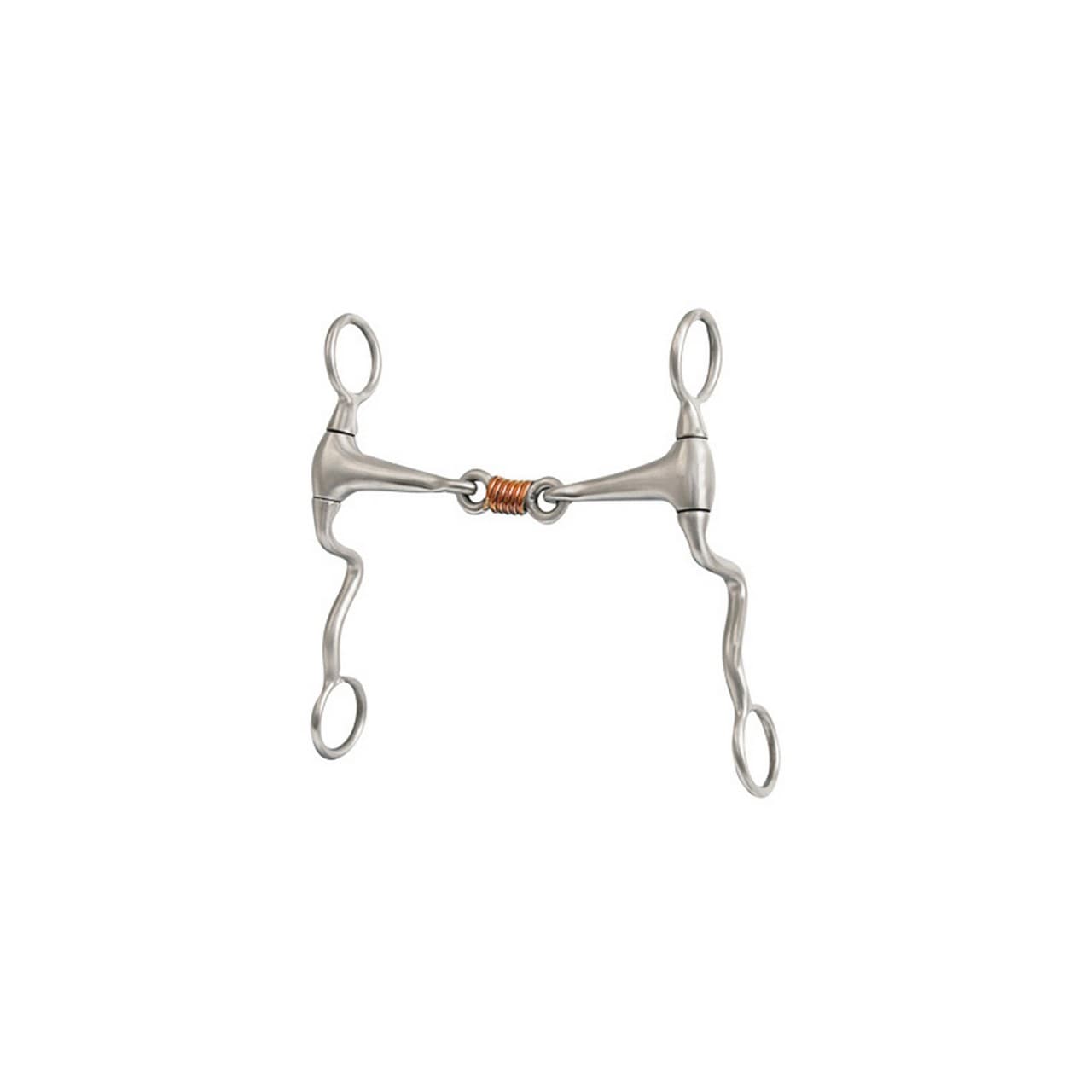 Morso western Metalab in alluminio, gioco-lingua in rame, vista 1