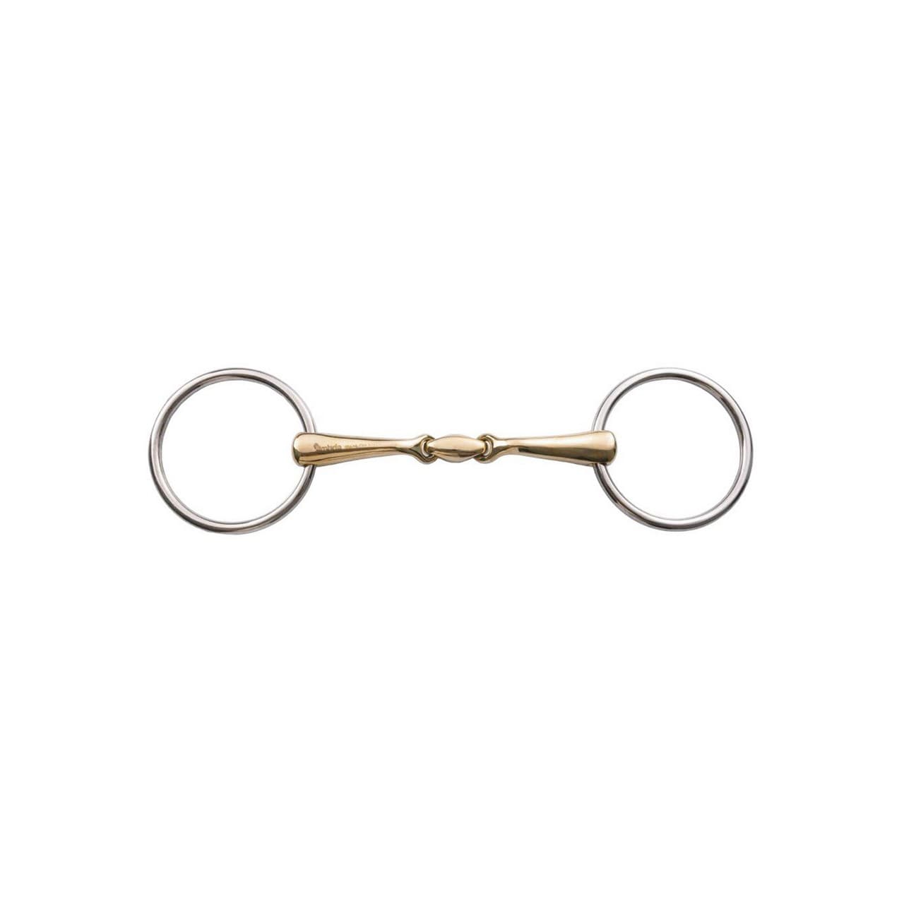 Loose Ring double jointed bent joint mouth (16mm), vista 1