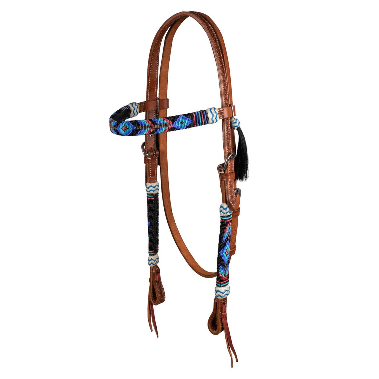 Testiera western con decorazioni navajo, vista 1