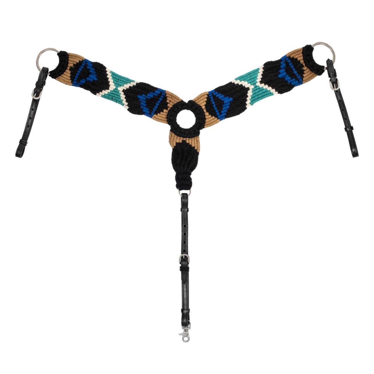 Pettolare mohair cross design, vista 1