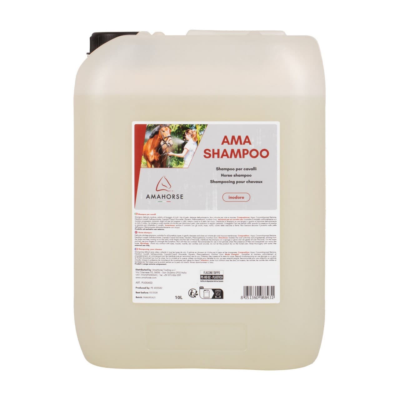 Shampoo per cavalli (10 l), vista 1