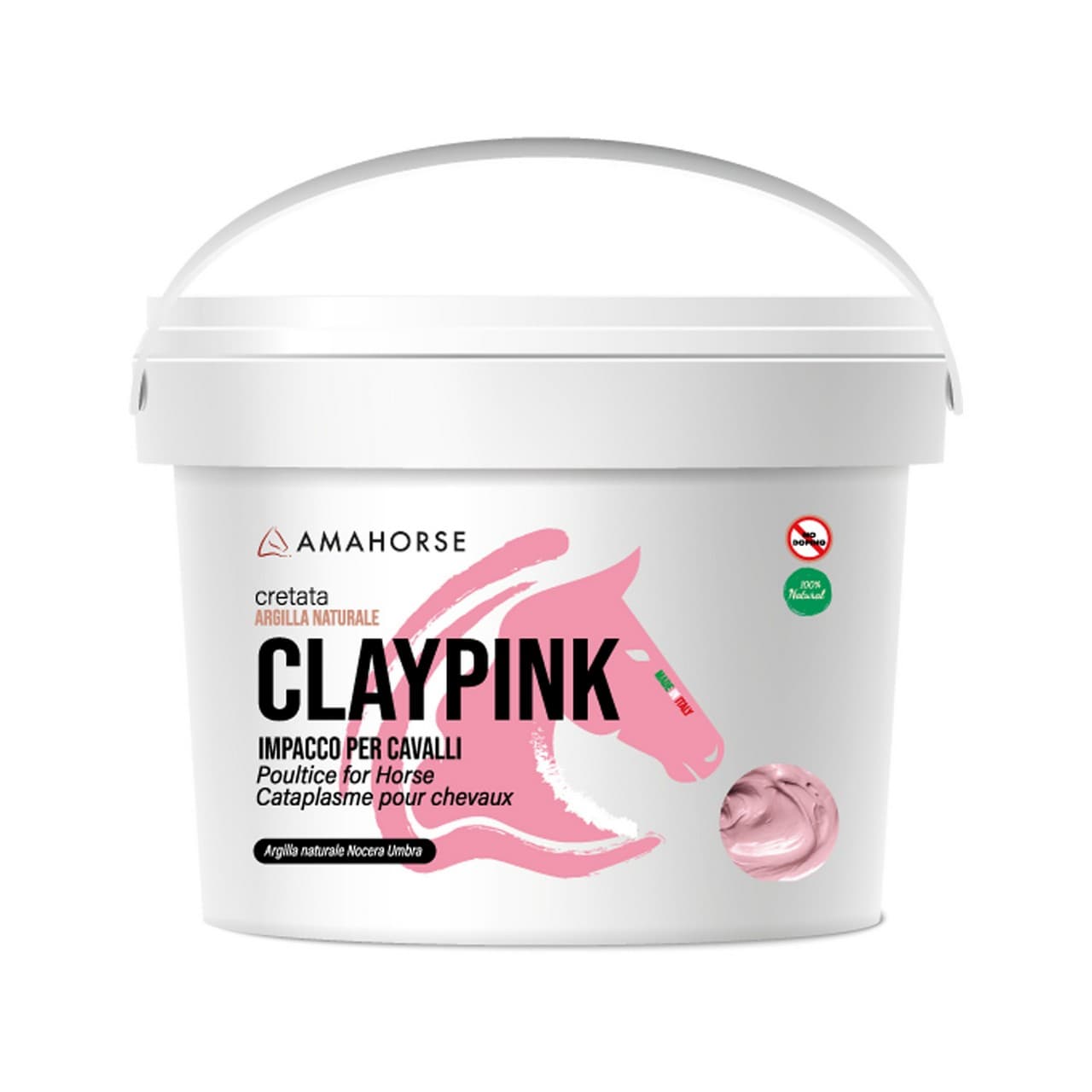 Ama Pink, pasta cretata rosa (5 kg), vista 1