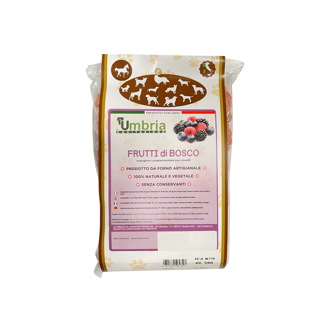 Biscotti frutti di bosco (500 gr), vista 1