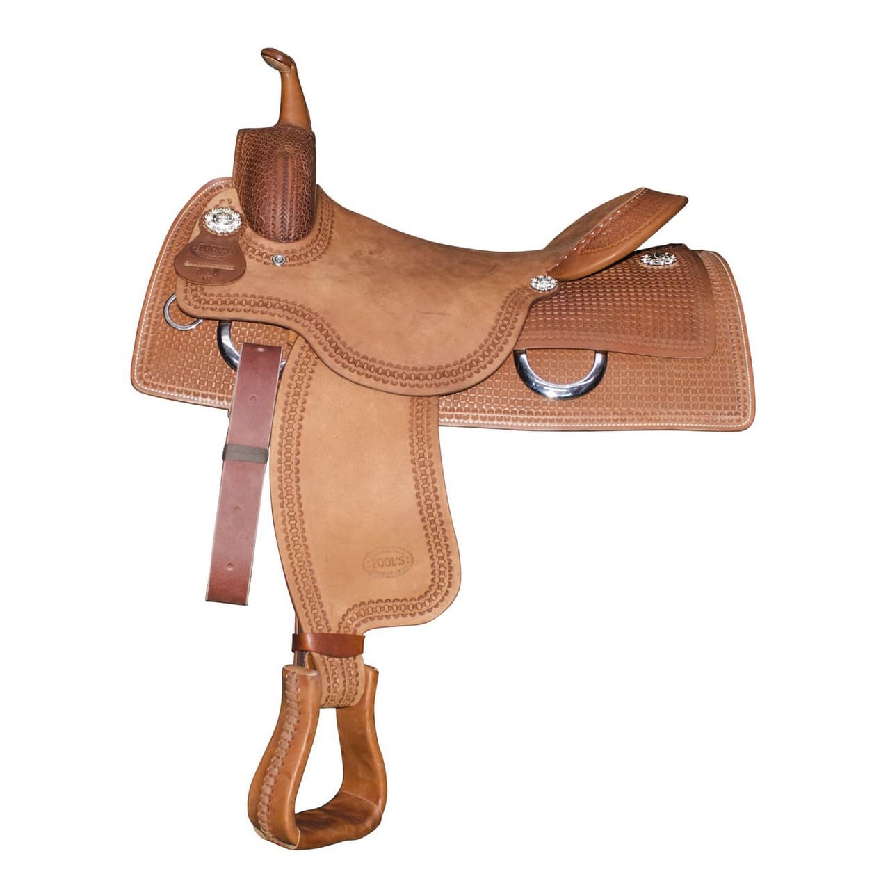 Sella da team penning Pool's 444 Classic, vista 1