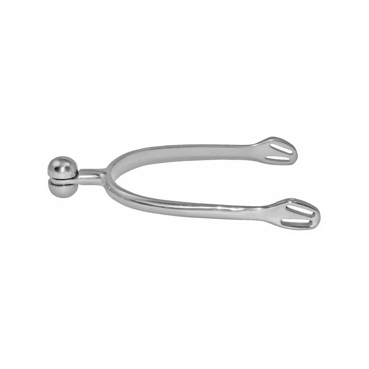 Speroni inox uomo Soft Touch con mezze lune orizzontali girevoli 30mm, vista 1