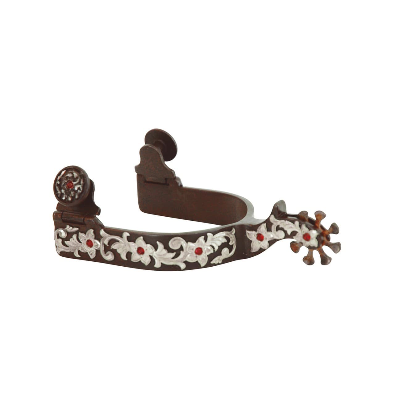 Speroni western bruniti strass/flowers, vista 1
