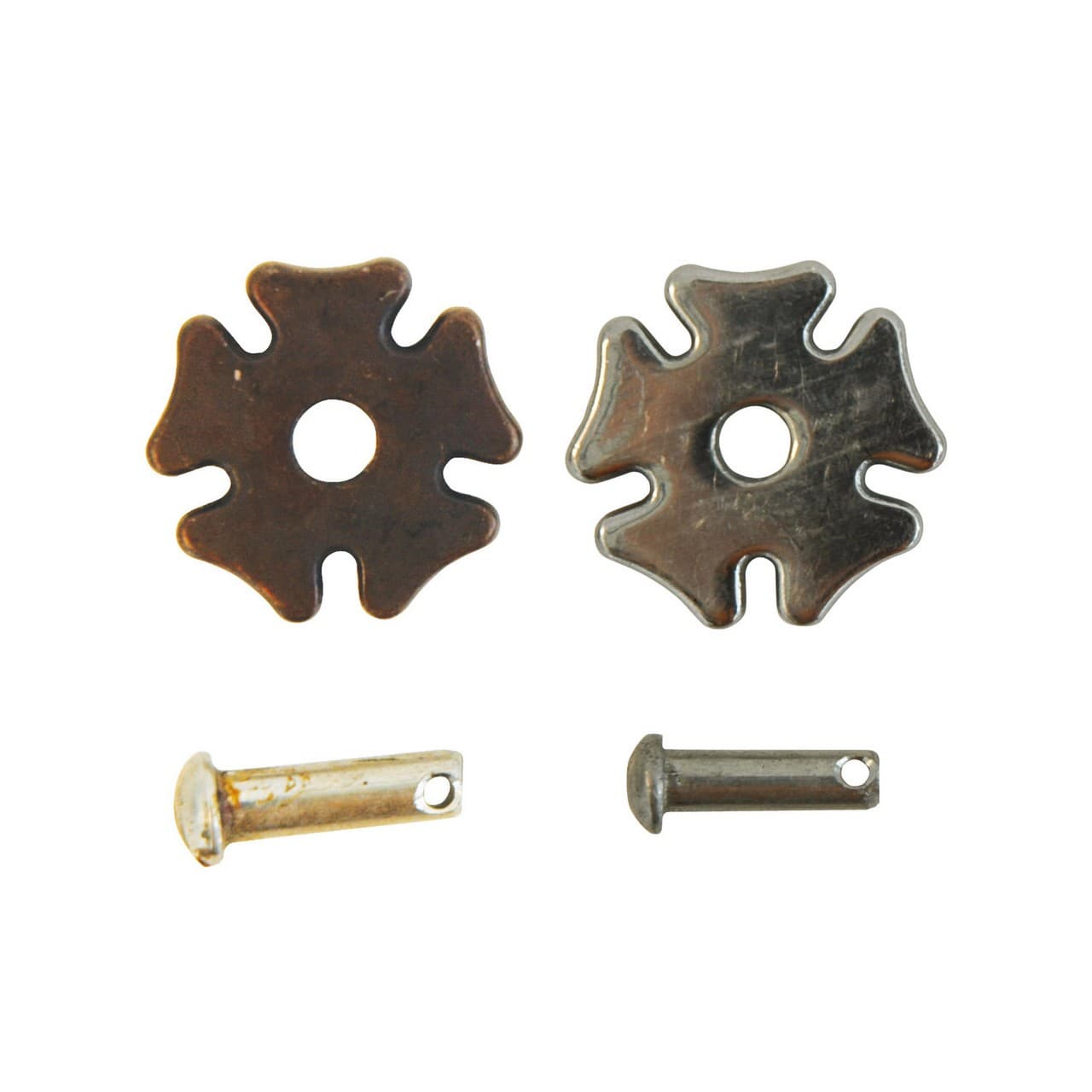 Coppia rotelle per speroni con rivetti 303, vista 1