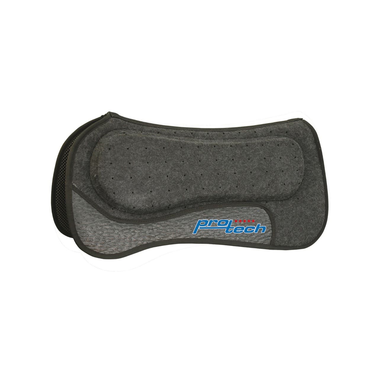 Sottosella western neoprene/feltro forato rialzato, vista 1