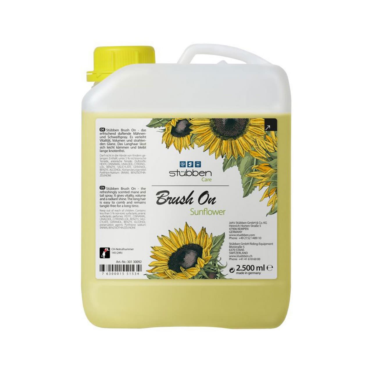 Stubben Brush On refill sunflower 2,5 l, vista 1