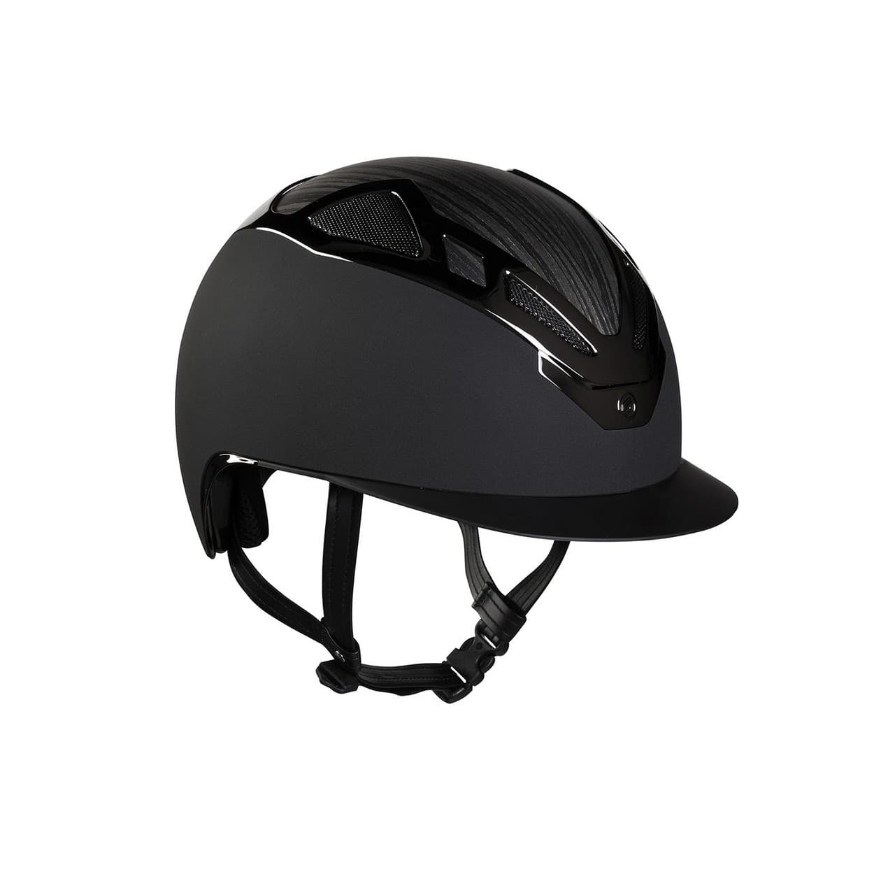Casco Apex Wood black matt, vista 1