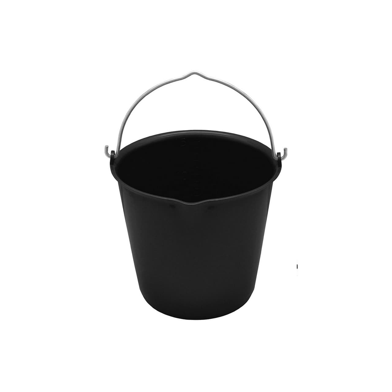 Secchio in plastica flex da 15 l con manico in metallo, vista 1
