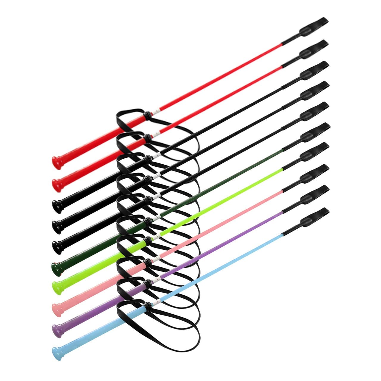 Frustino tinta unita lucido, set 10 pz, vista 1