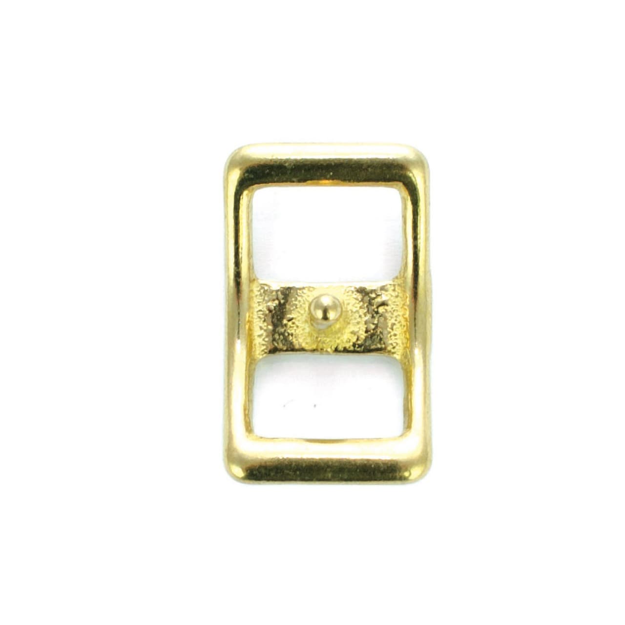Fibbia con perno, ottone, vista 1