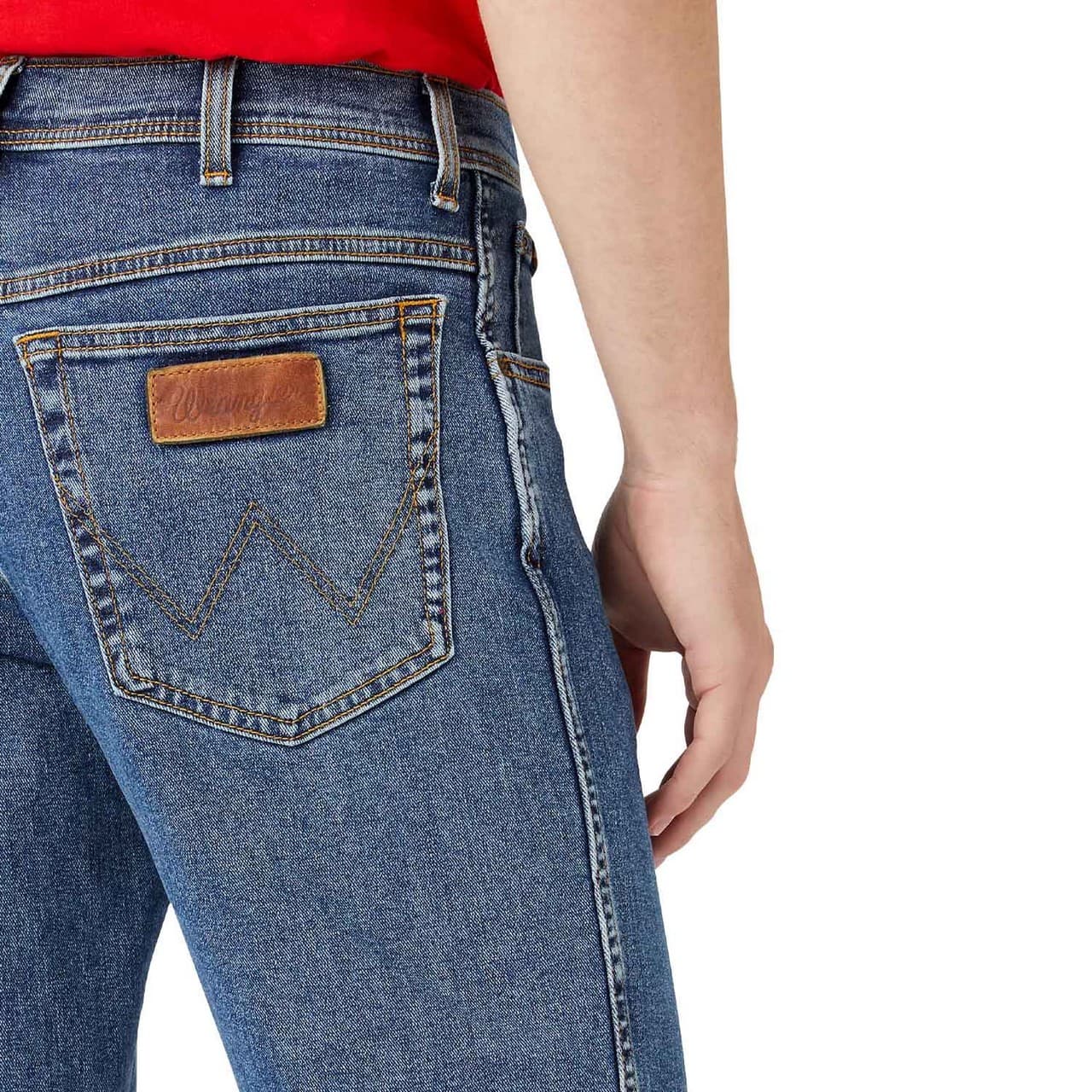 Jeans uomo Texas Stretch wash, vista 5
