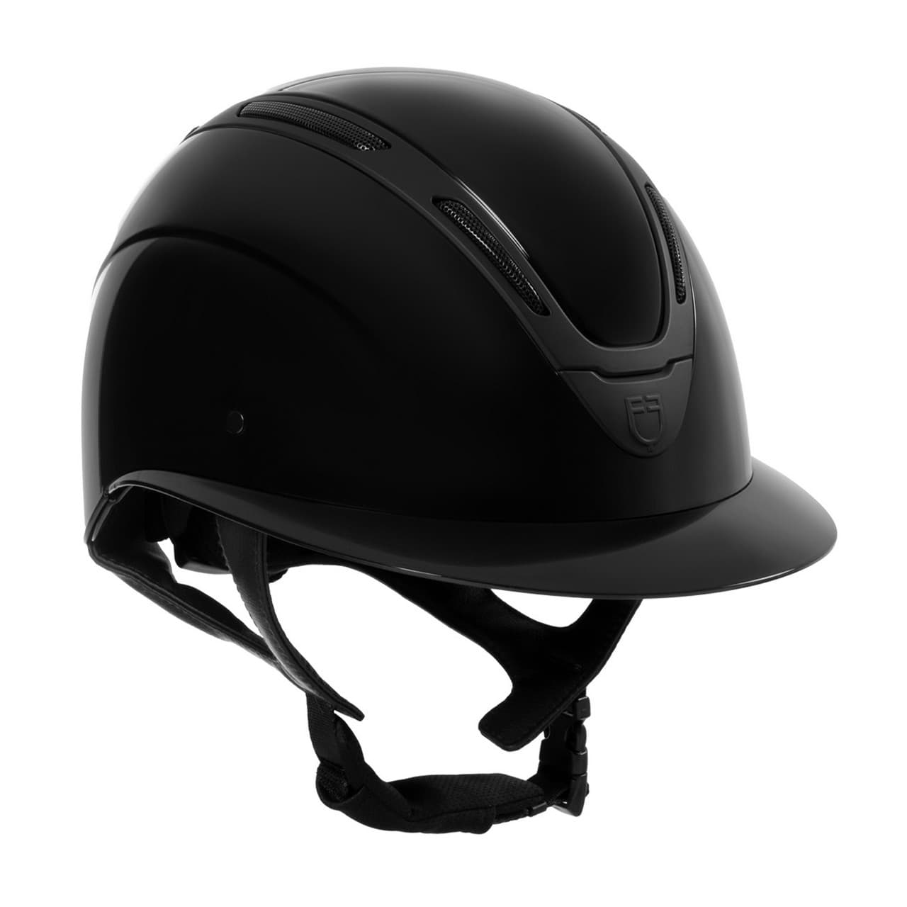Cap Apocalypse donna calotta lucida omologazione EN 1384-2023, vista 1