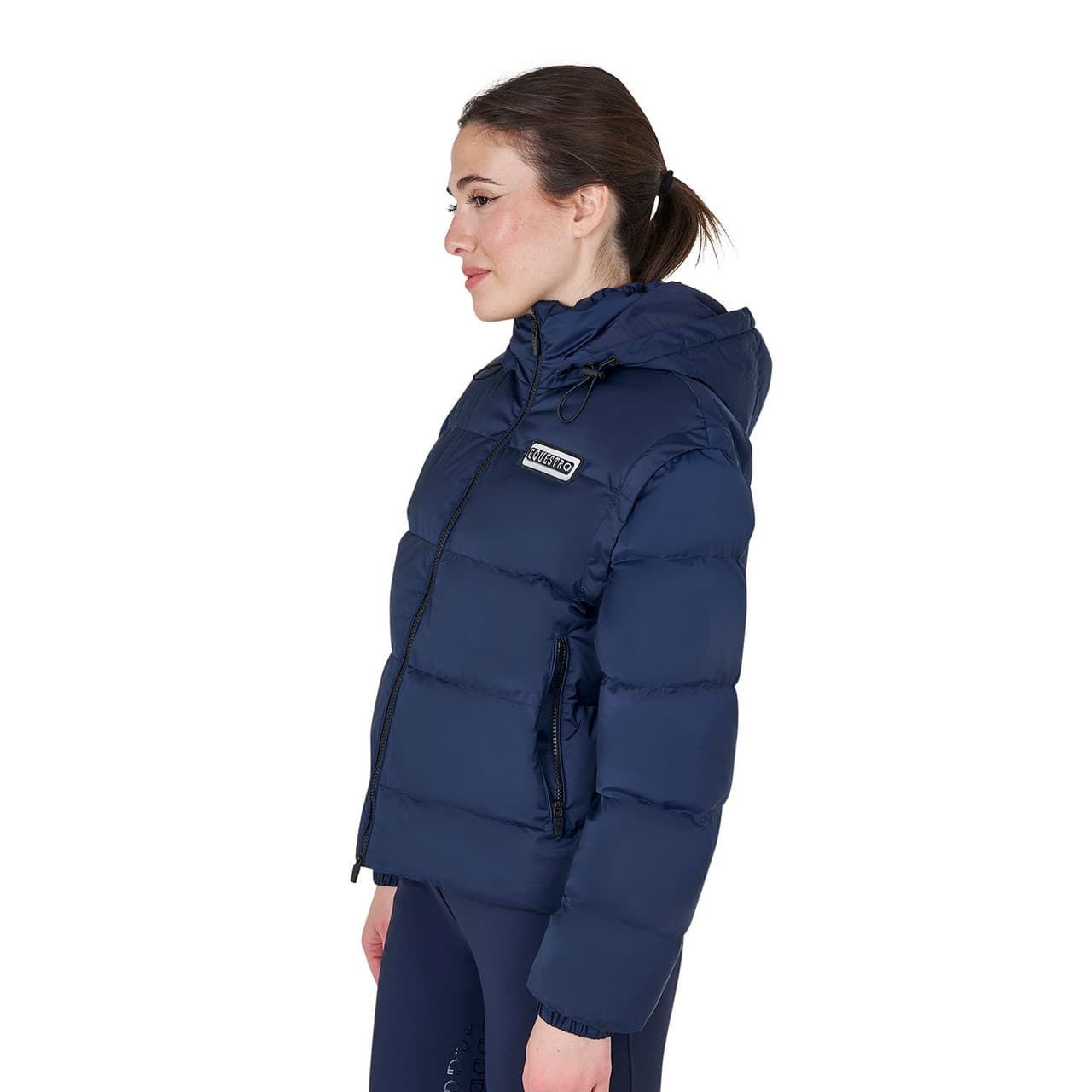 Piumino donna 3 in 1 con inserti staccabili, vista 4