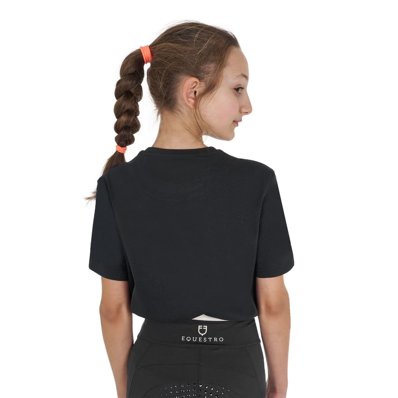 T-shirt bambina Love in cotone, vista 1