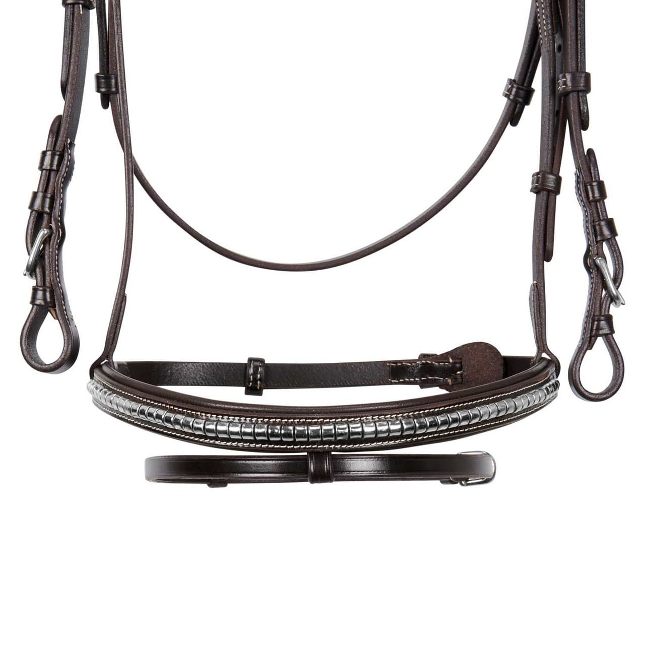 Testiera inglese in cuoio clincher NEW, vista 4