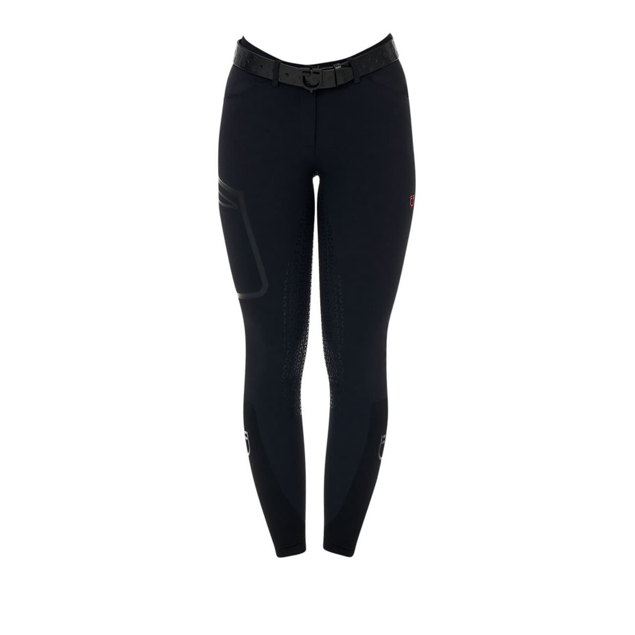 Pantalone slim fit donna Equestro Ridertechnology full grip (Rif. ET06783N), vista 1