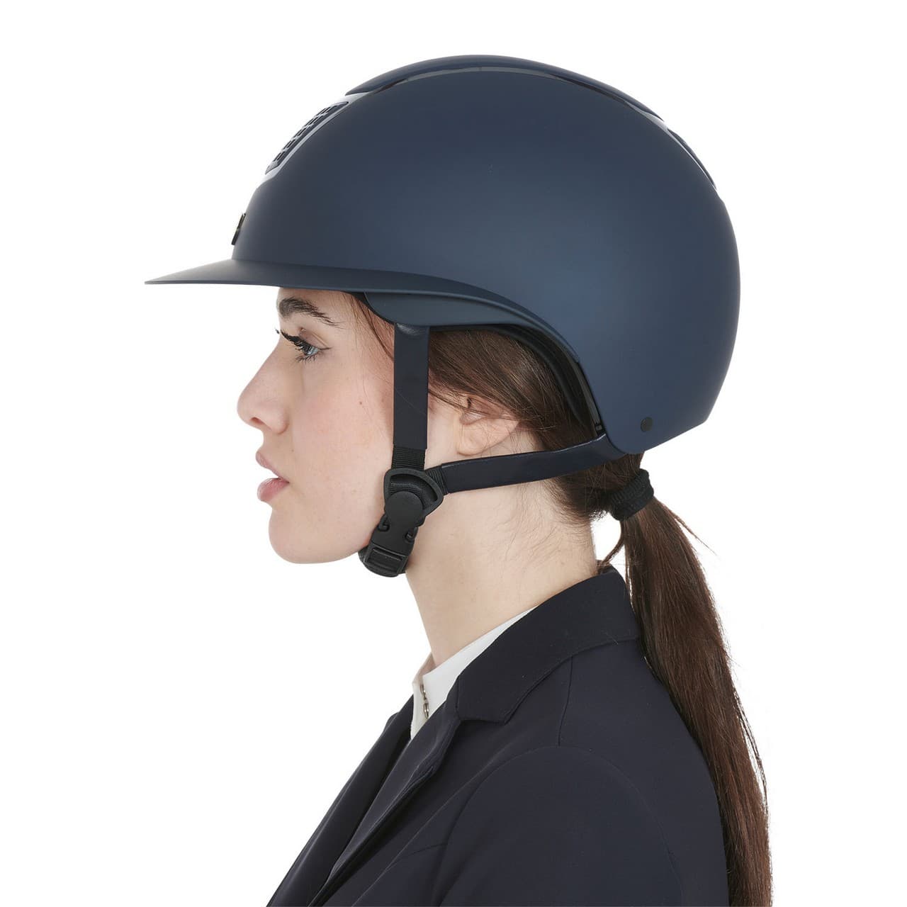 Cap ultra-light in plastica opaca resistente omologazione EN 1384-2023, vista 6