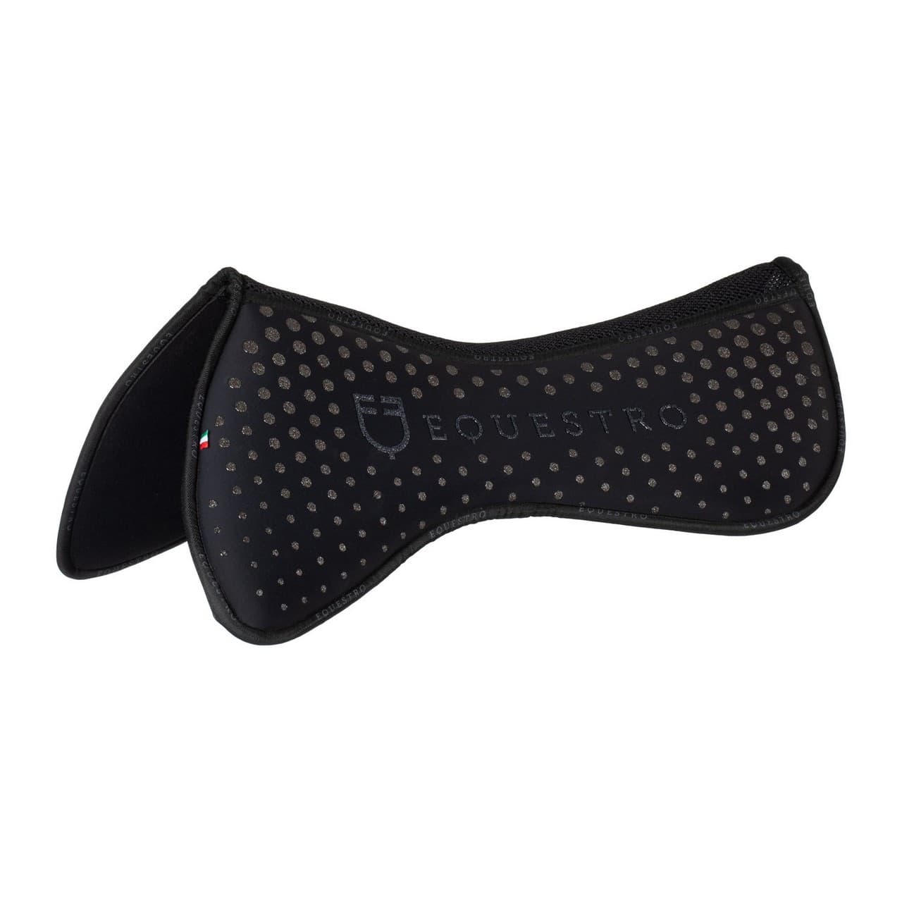 Compensatore memory foam con grip glitterato e logo silicone, vista 1