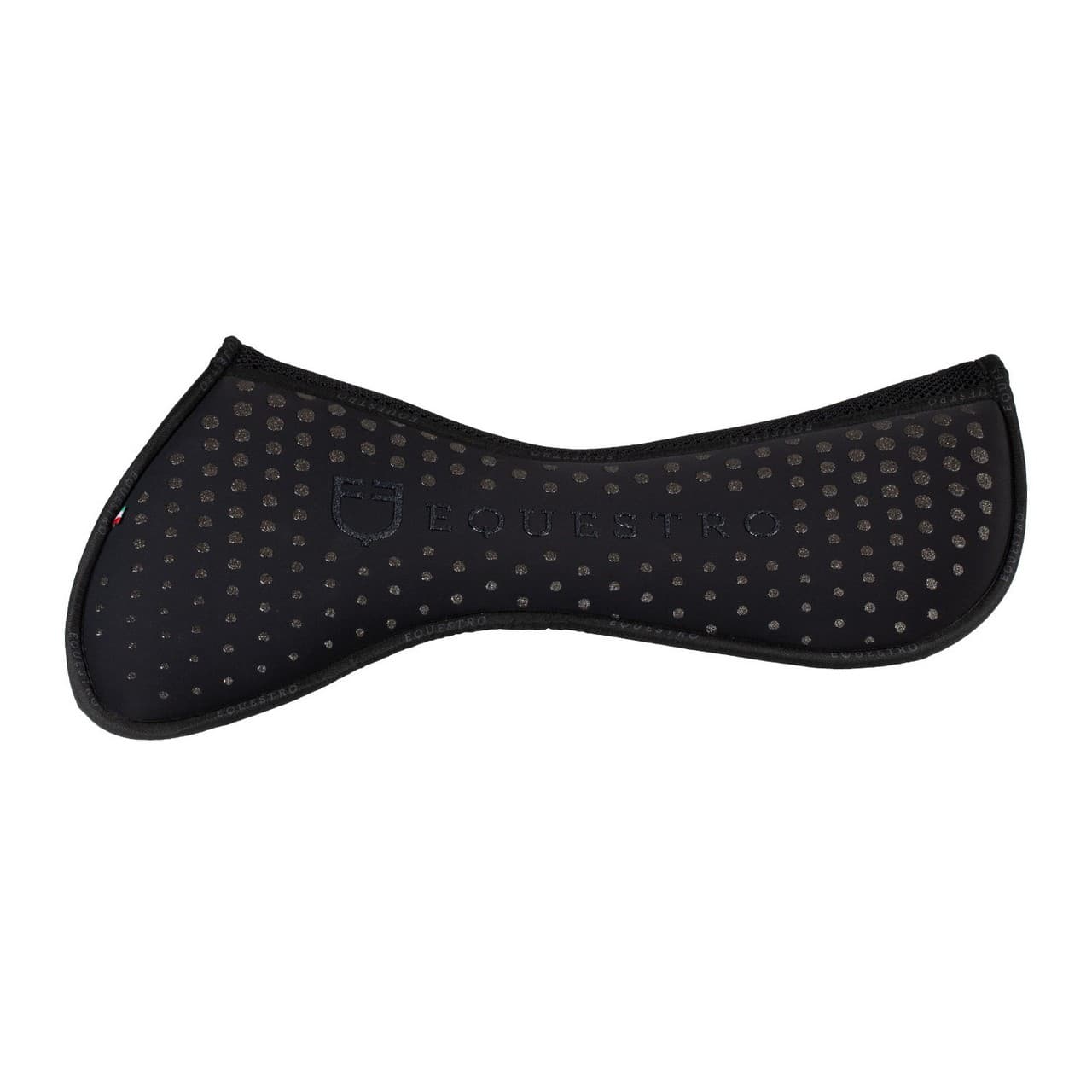 Compensatore memory foam con grip glitterato e logo silicone, vista 2