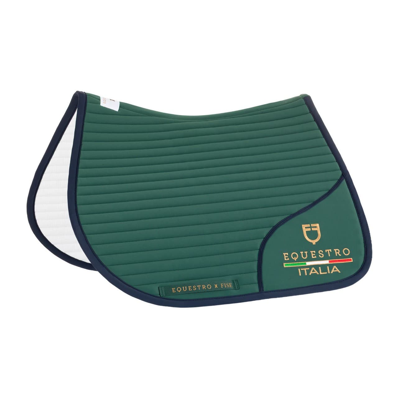 Sottosella salto con logo ricamato Equestro X FISE CENTENARIO