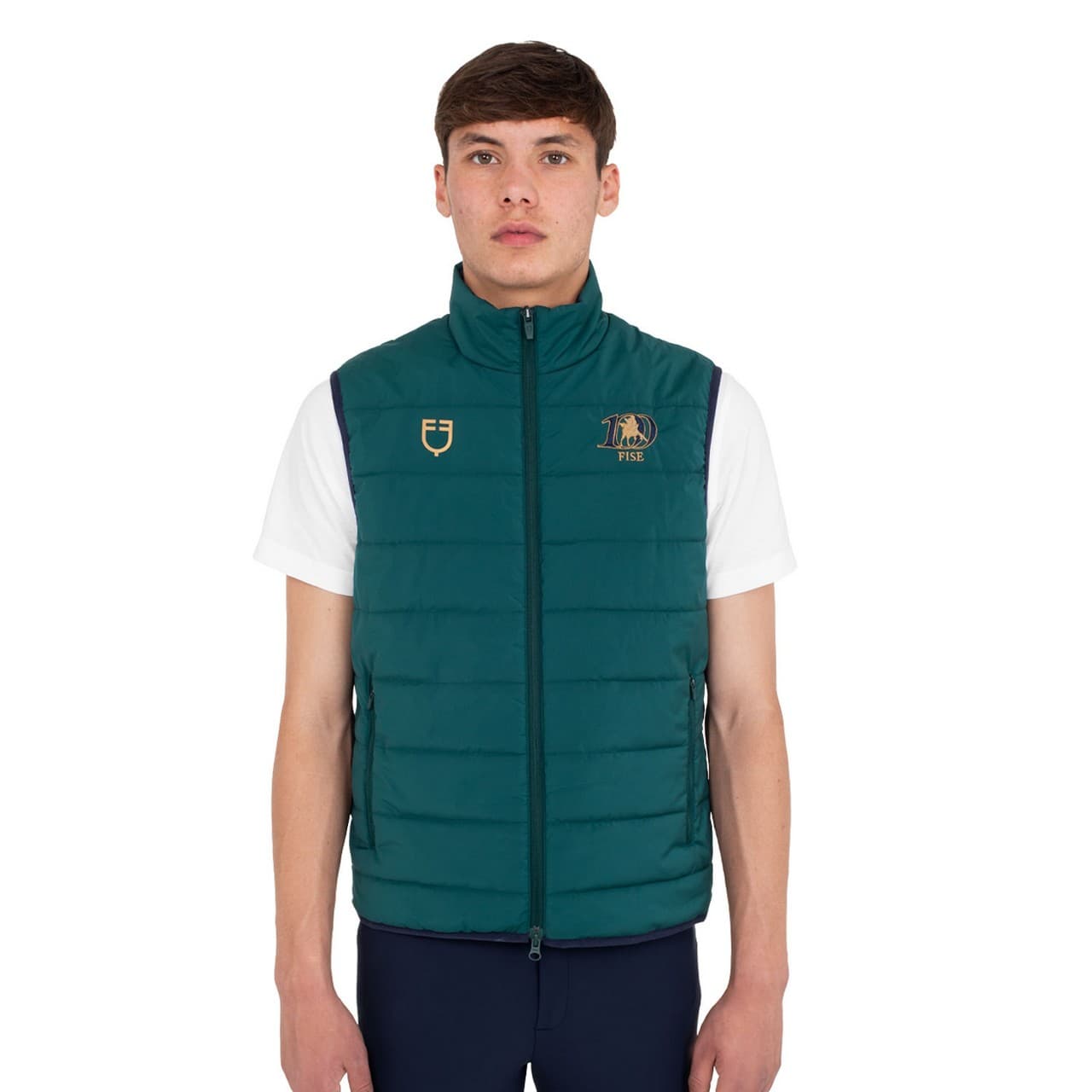 Smanicato uomo slim fit Equestro X FISE 100, vista 1