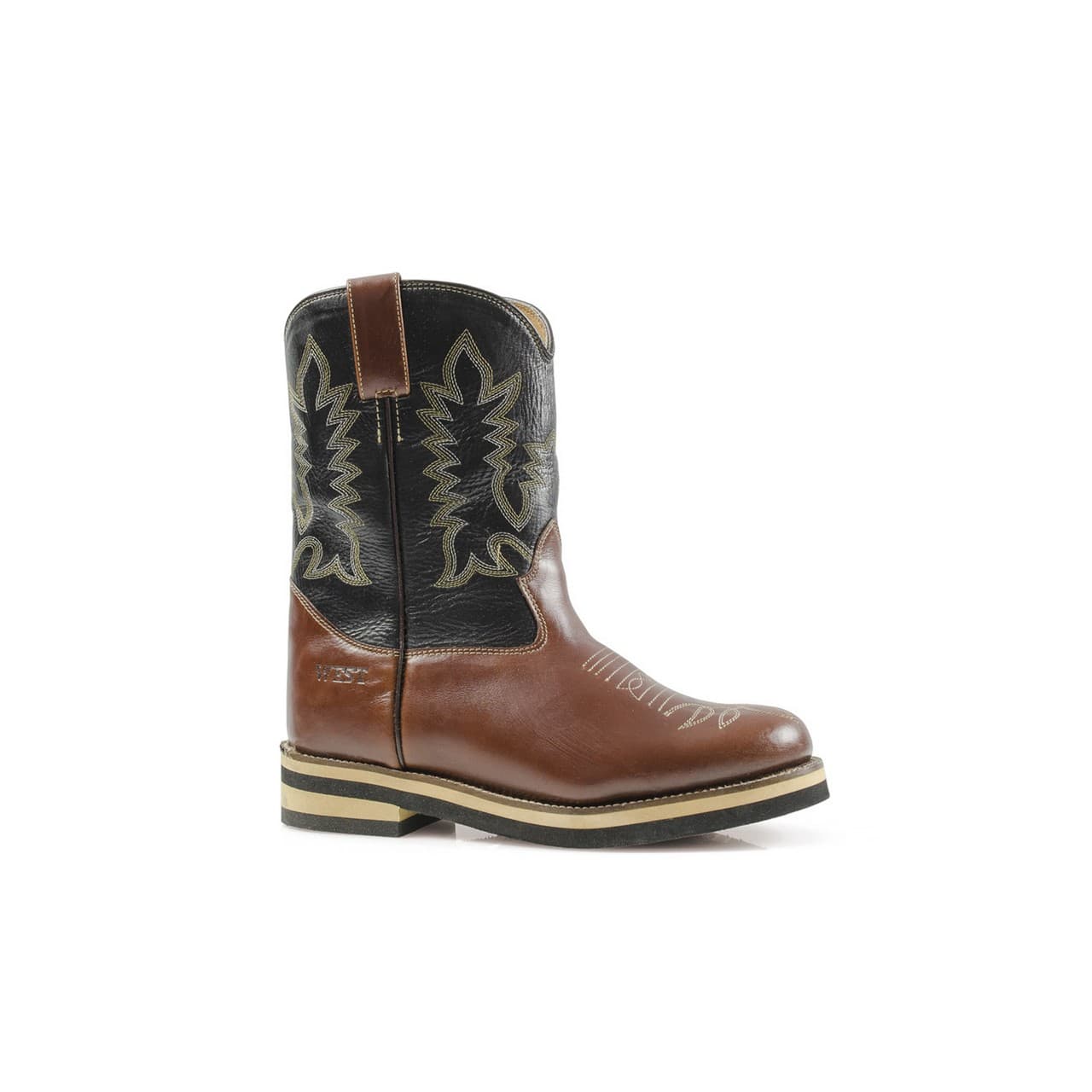 Stivali western da bambino modello Roping, vista 1
