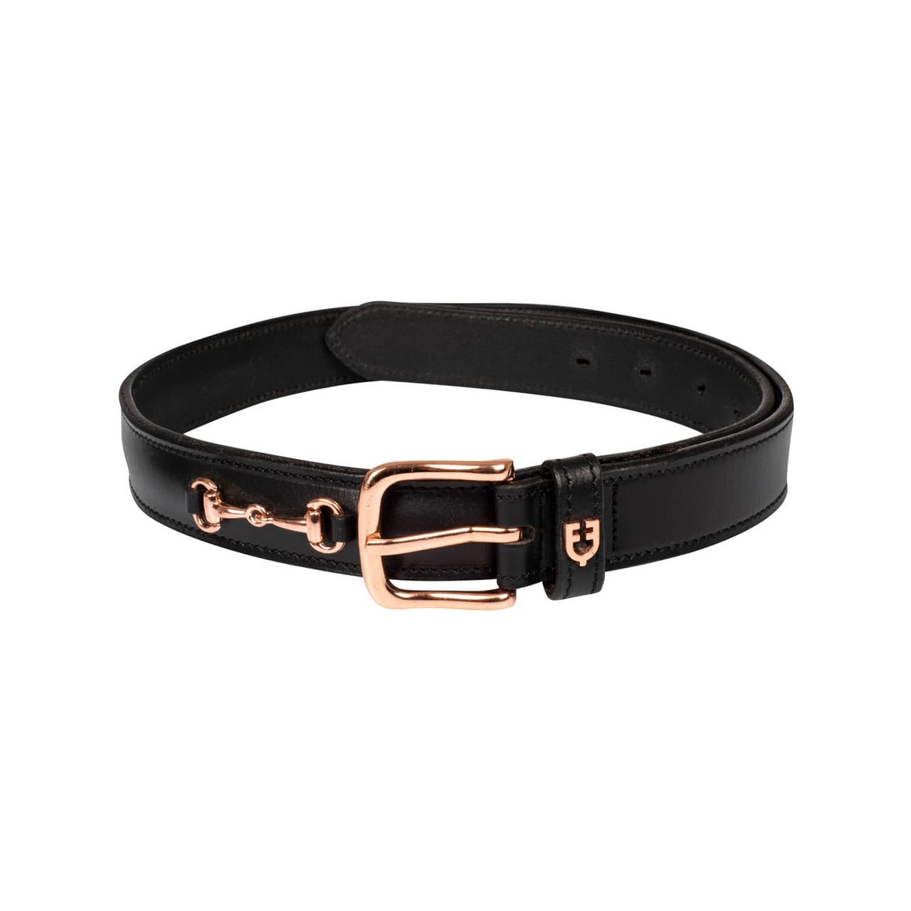 Cintura inglese con dettagli filetti rose gold, vista 1