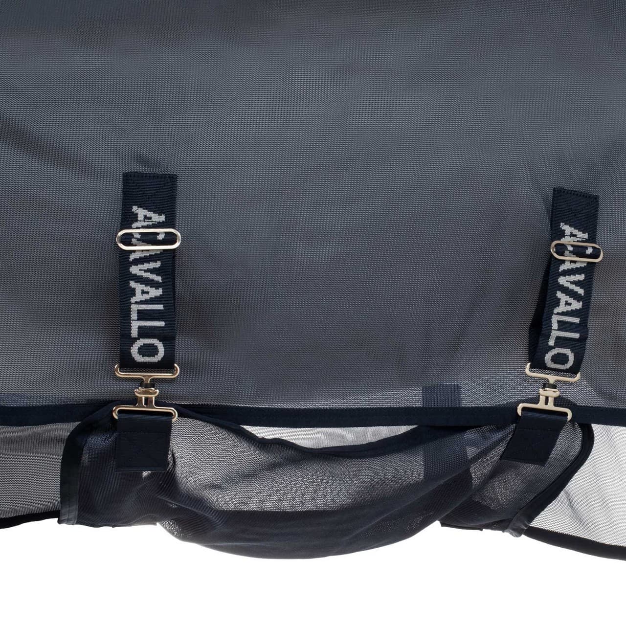Coperta antimosche in tessuto traspirante con maschera e copricollo, vista 4