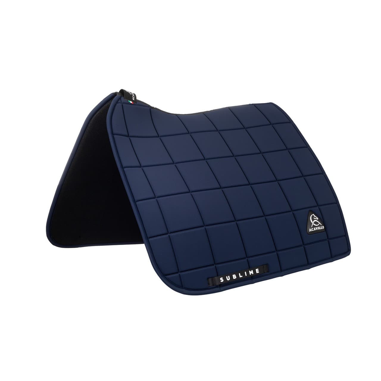Square Dressage Saddle Pad w/square back corner, vista 1