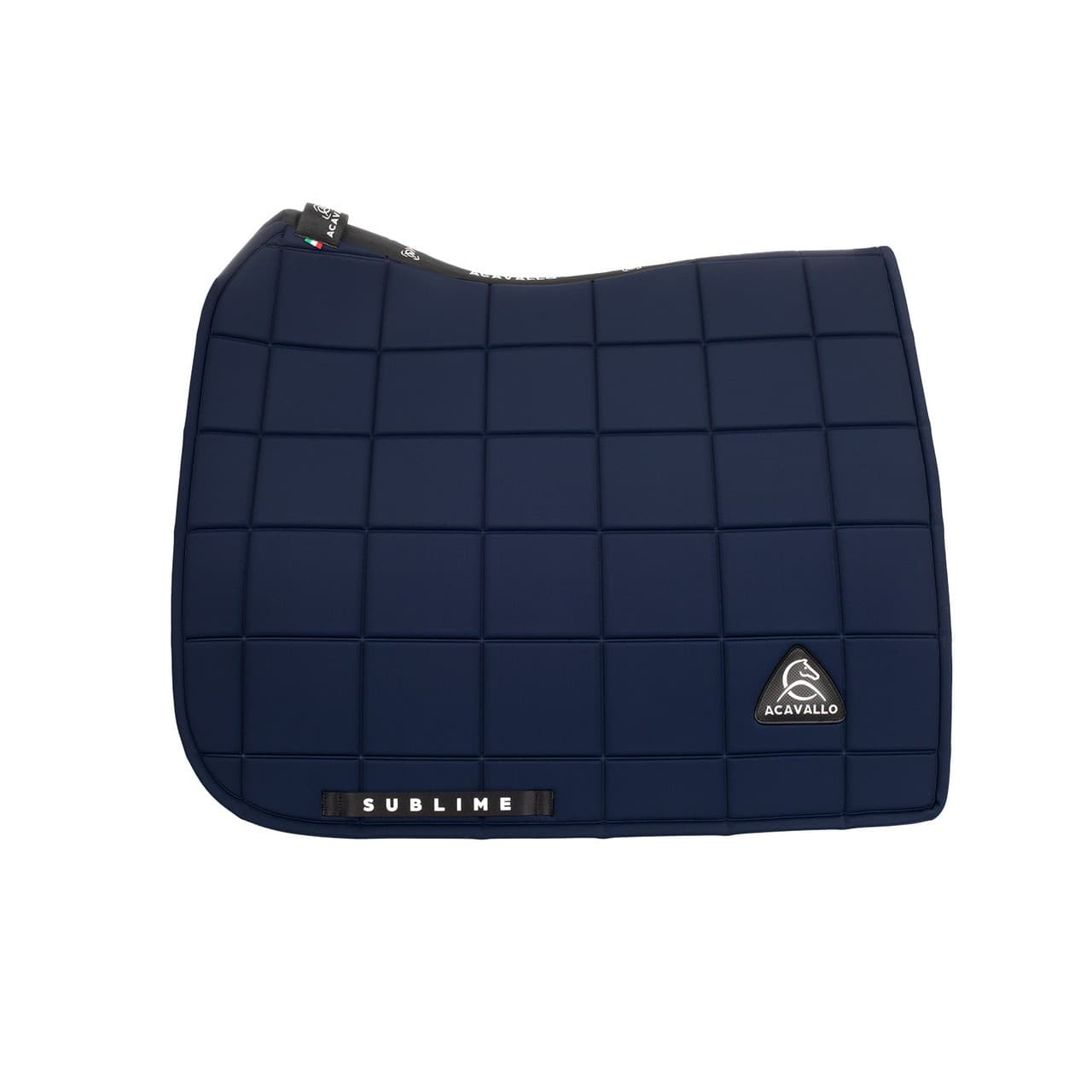 Square Dressage Saddle Pad w/square back corner, vista 2