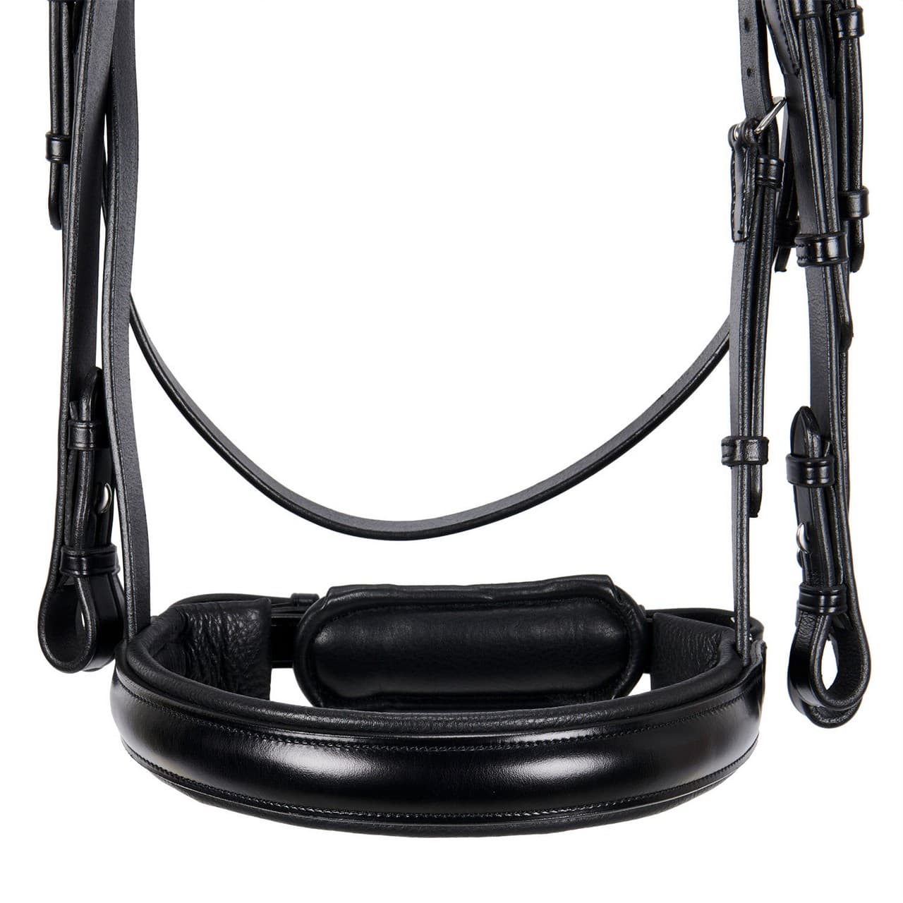 Briglia dressage in cuoio, vista 4