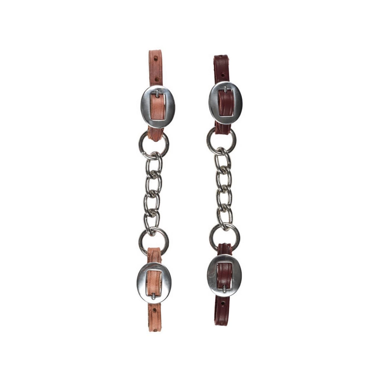 Latigo 1/2" curb single chain SS buckle, vista 1